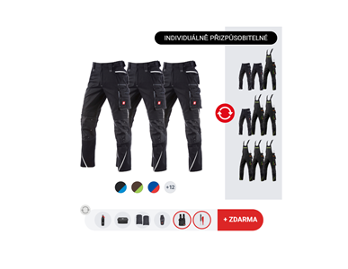 PÁNSKÁ SADA: 3x kalhoty e.s.motion 2020+2x bonusy