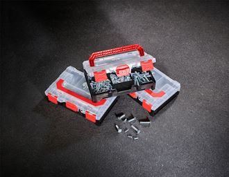 Náhled 3, STRAUSSbox mini, černá/červená