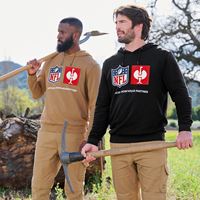 Náhled 3, NFL Hoodie cotton, černá