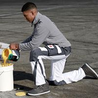 Náhled 3, Kalhoty do pasu e.s.​motion, bílá/šedá