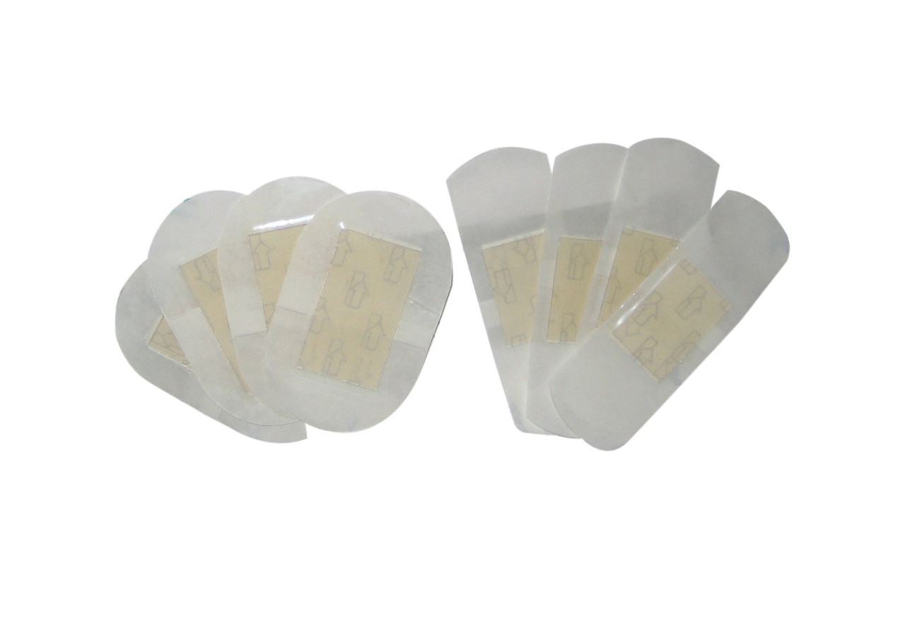 Obvazový materiál: Sada náplastí na puchýře, 64dílná