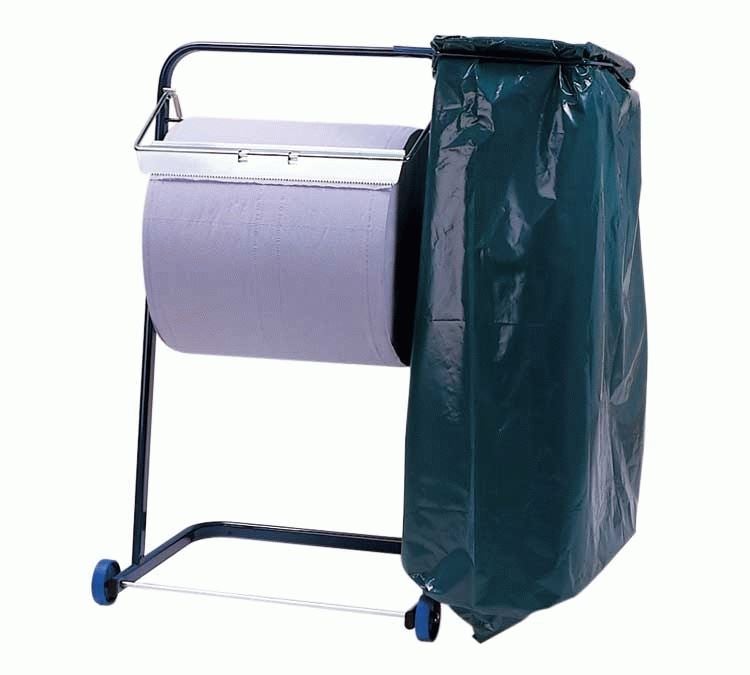 Utěrky: Stojany na role s držákem na pytle na odpad