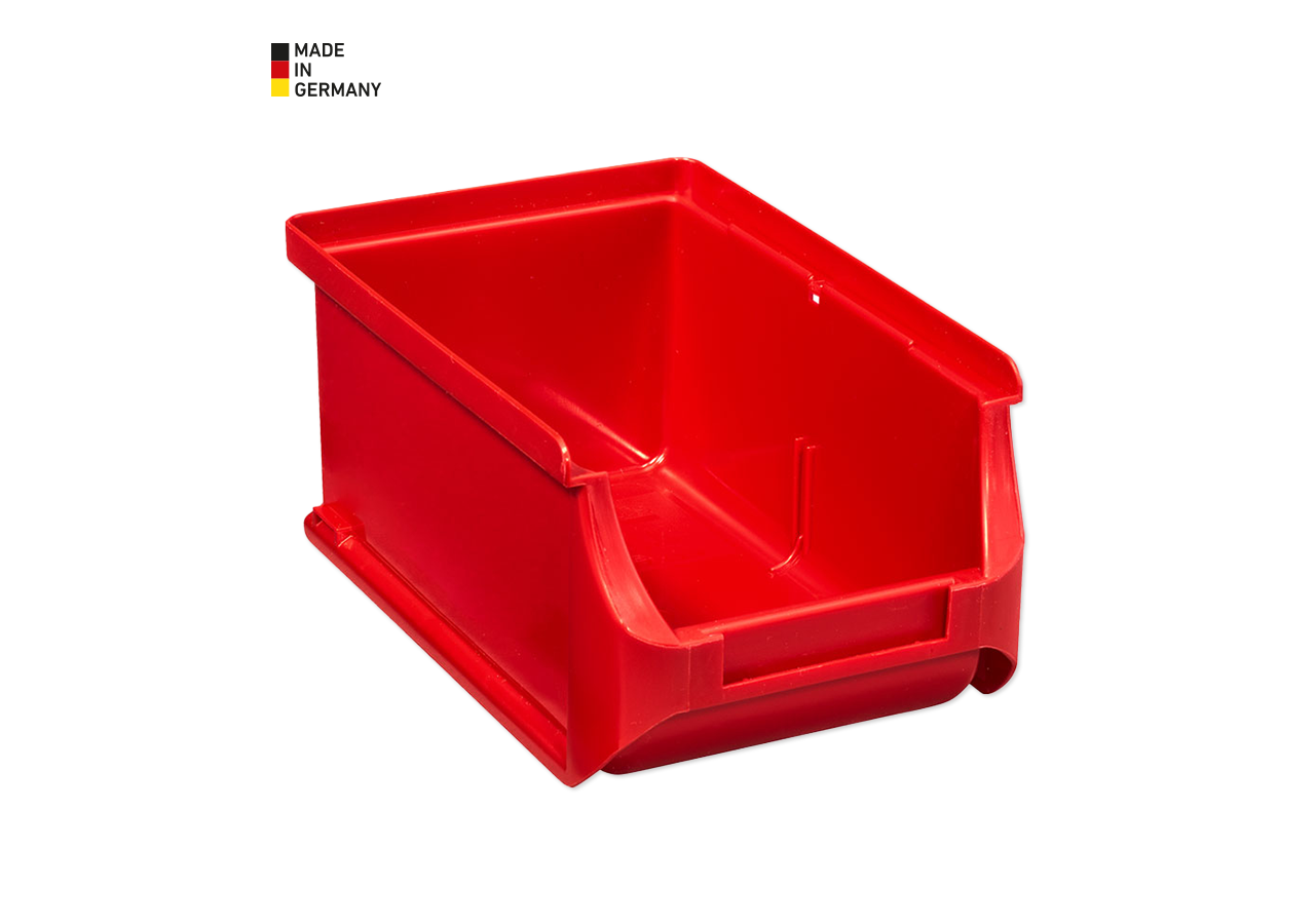 Třídění: Regálový zásobník 2 160x102x75mm + červená