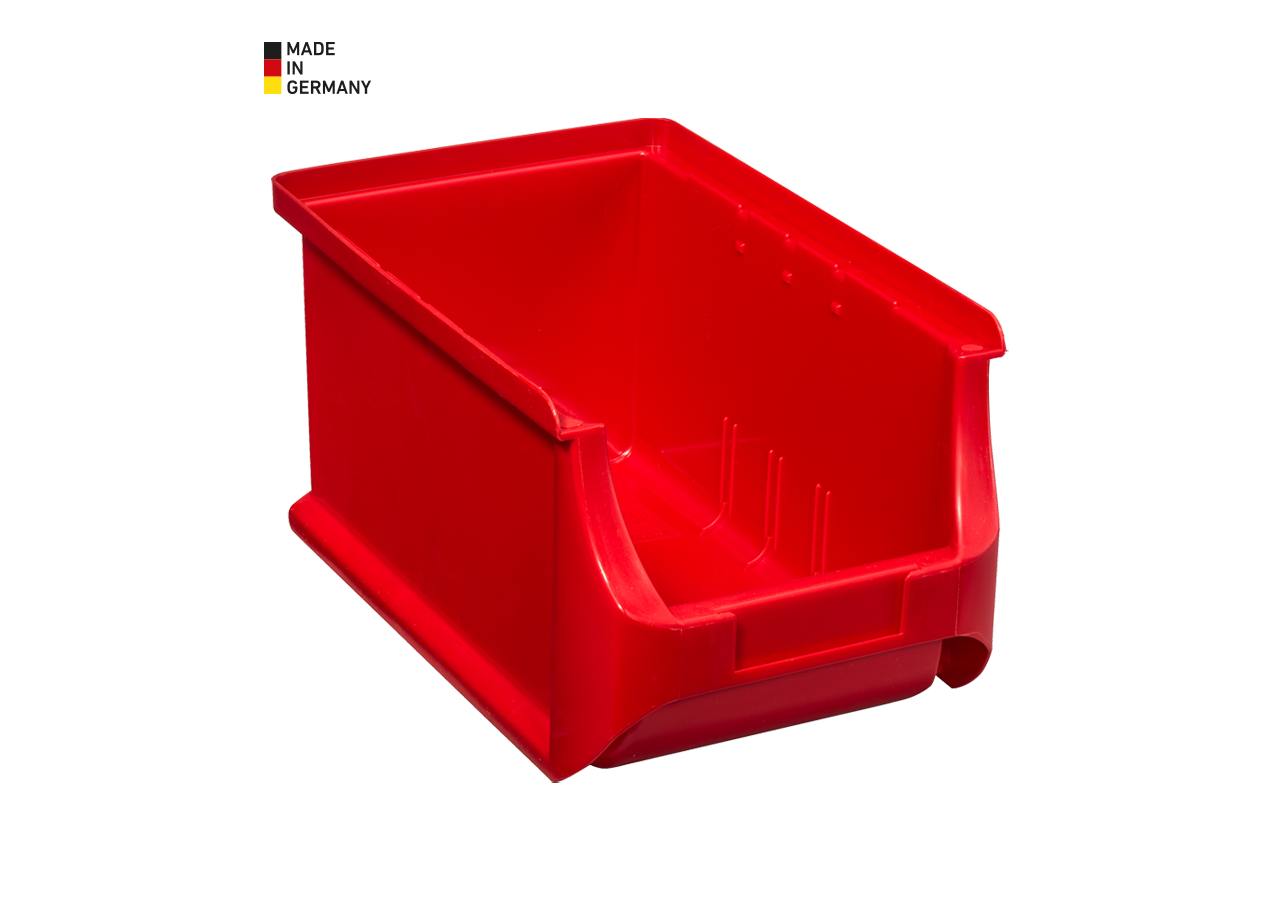 Třídění: Regálový zásobník 3 235x150x125 mm + červená
