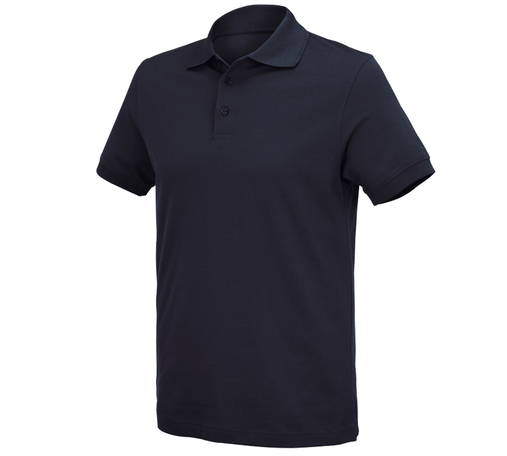 Témata: e.s. Polo-Tričko cotton Deluxe + tmavomodrá