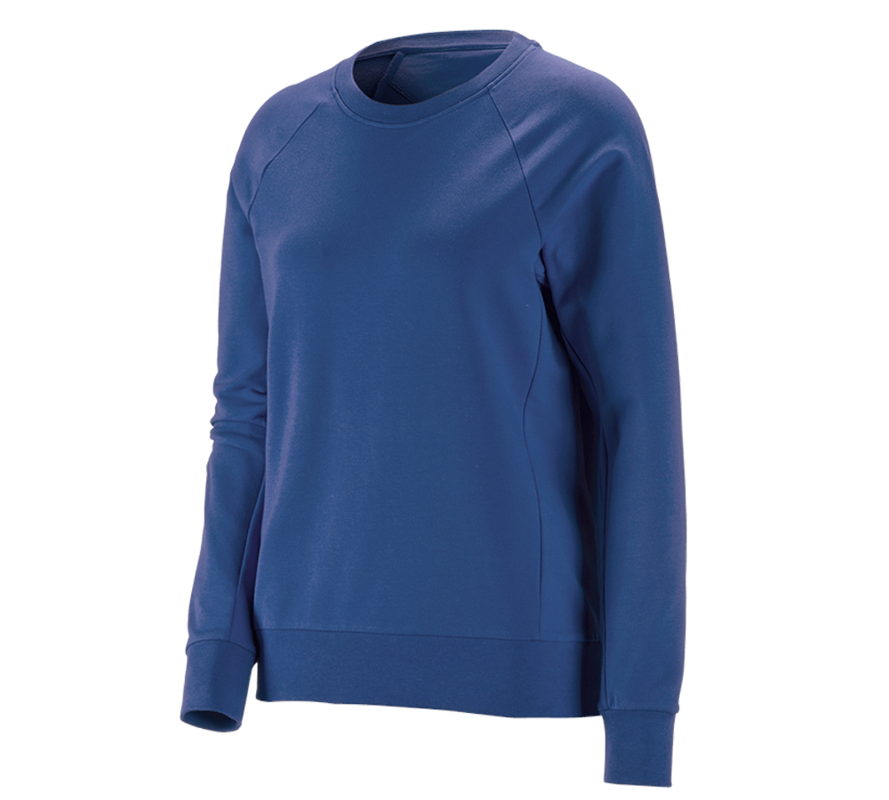 Témata: e.s. Mikina cotton stretch, dámská + alkalická modrá