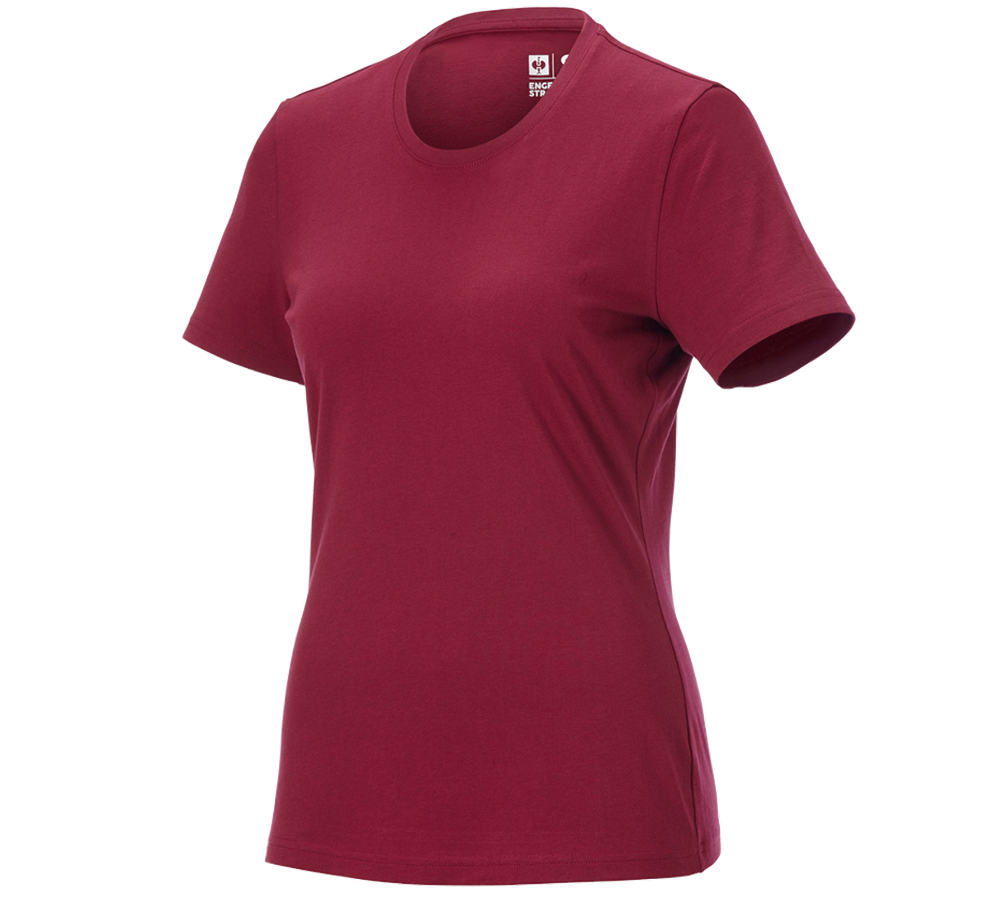 Trička | Svetry | Košile: e.s. Tričko cotton light, dámské + bordó