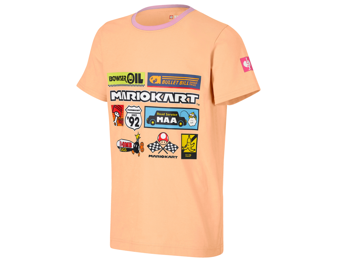 Spolupráce: Triko Mario Kart, dětské + broskvová