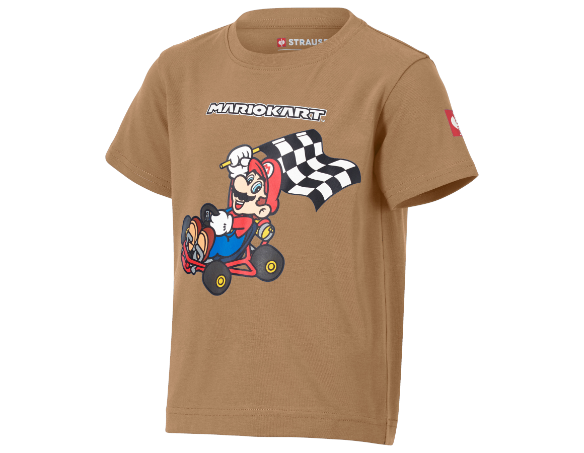 Spolupráce: Triko Mario Kart/Peach, dětské + mandlově hnědá