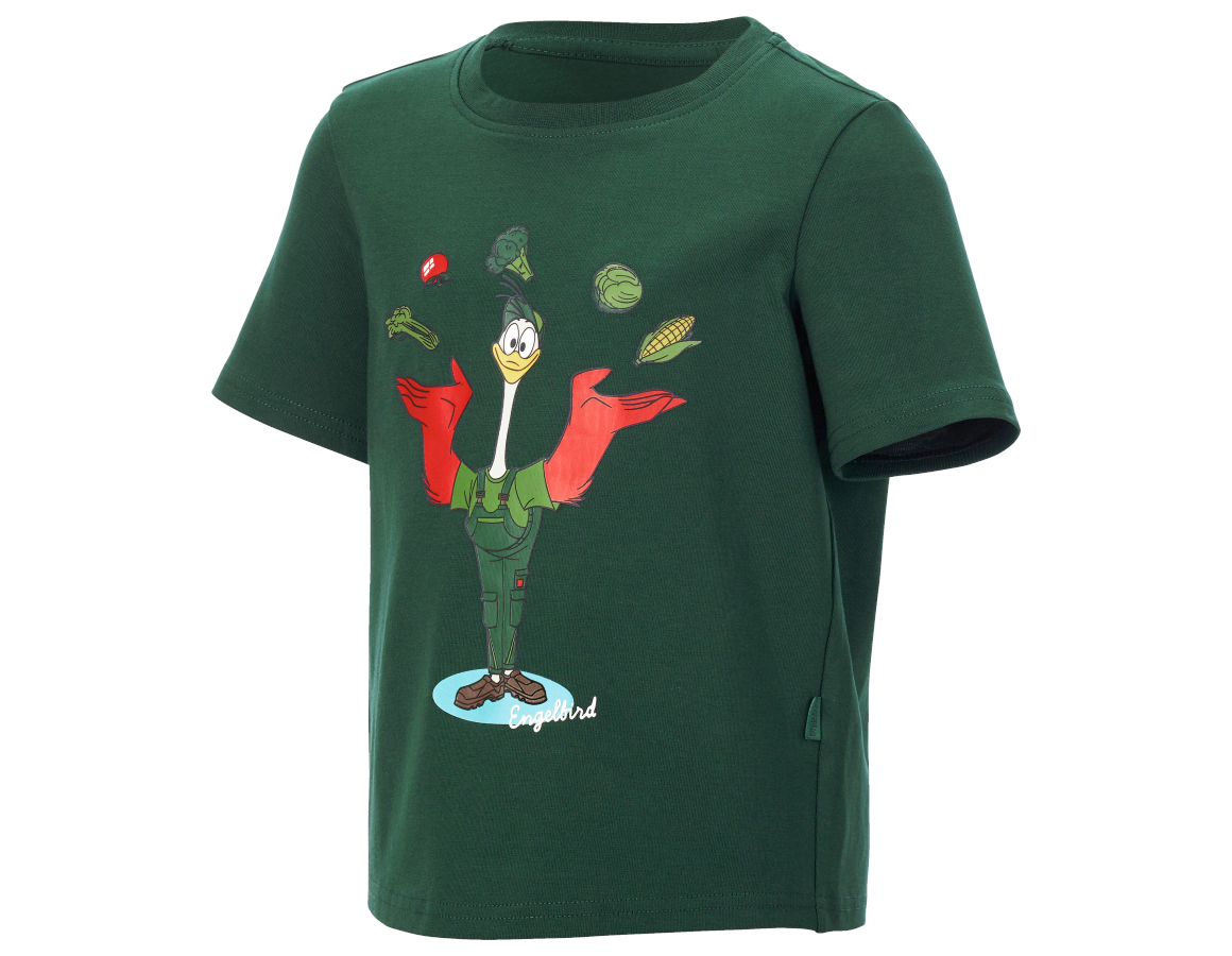 Trička | Svetry | Košile: e.s. Tričko cotton stretch engelbird, dětská + engelbird9/zelená