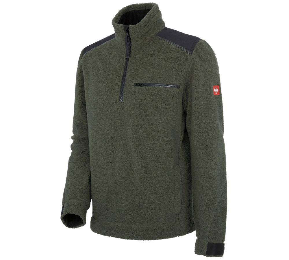 Trička, svetry & košile: Troyer z vlákenného rouna e.s.roughtough + tymián