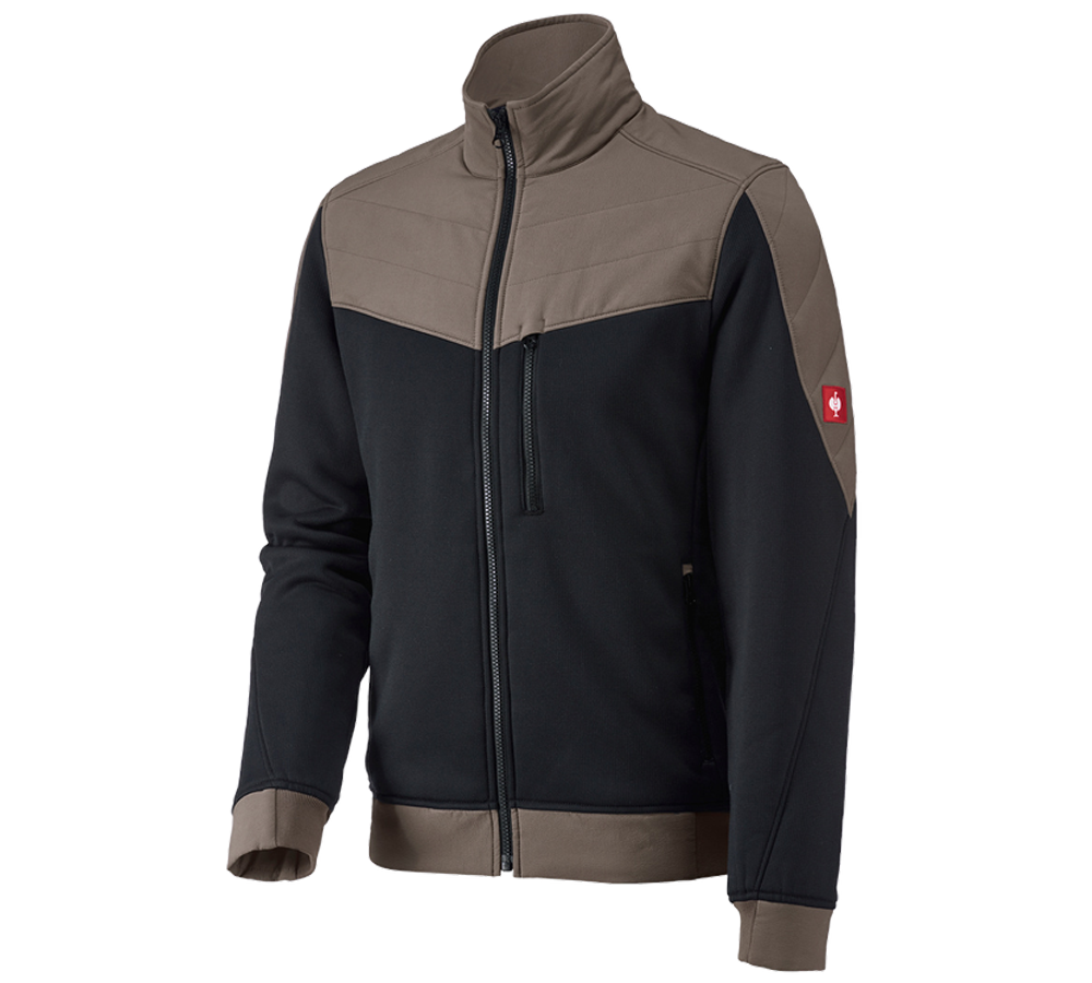 Pracovní bundy: Bunda thermaflor e.s.dynashield + černá/kámen