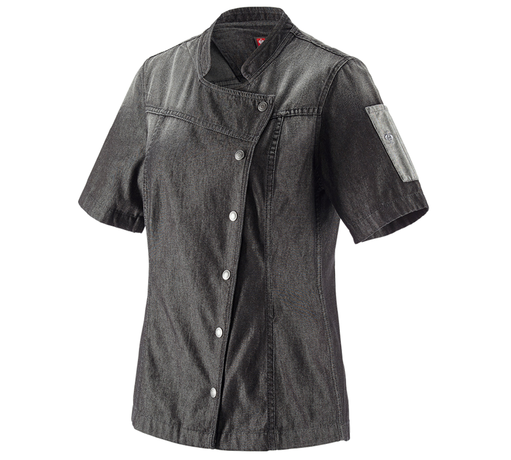 Témata: e.s. Kuchařská bunda denim, dámská + graphitewashed
