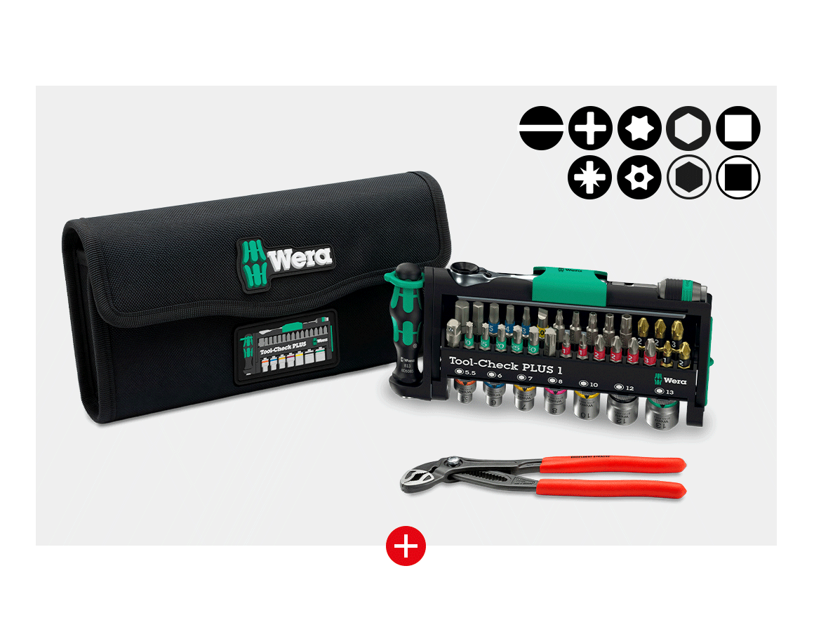 Nářadí: Wera Tool-Check Combi