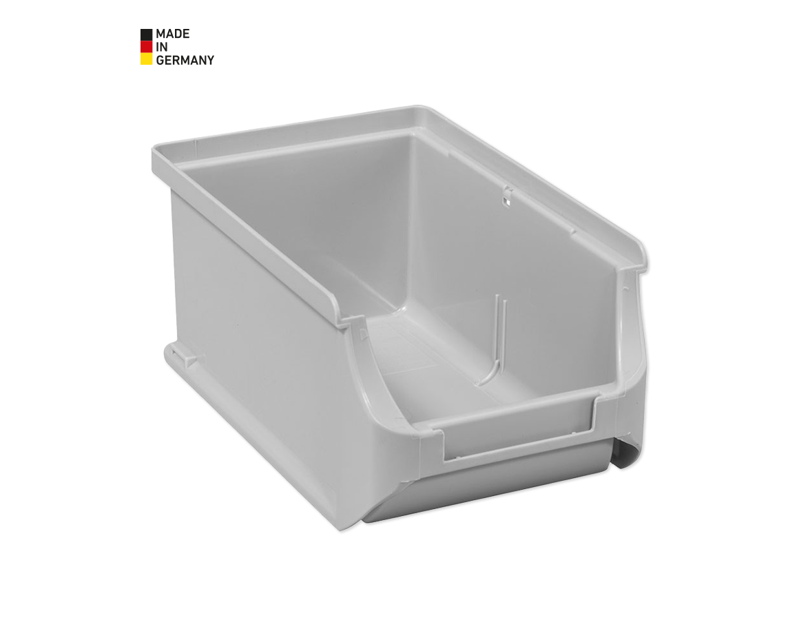 Třídění: Regálový zásobník 2 160x102x75mm + šedá