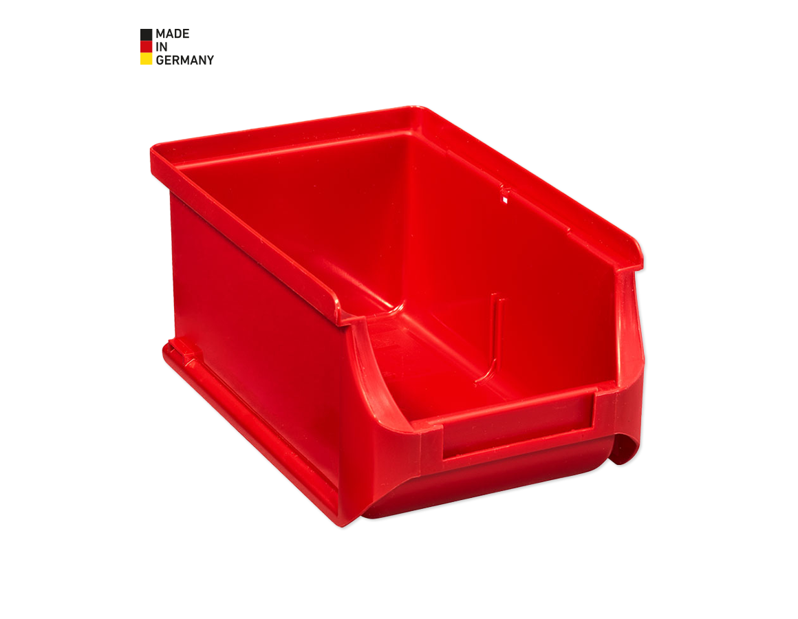 Třídění: Regálový zásobník 2 160x102x75mm + červená