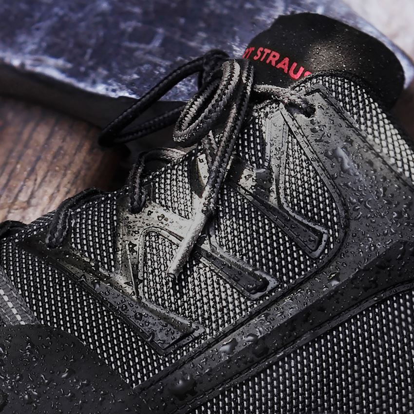 O2: e.s. O2 Pracovní obuv Setebos low + černá/antracit 2