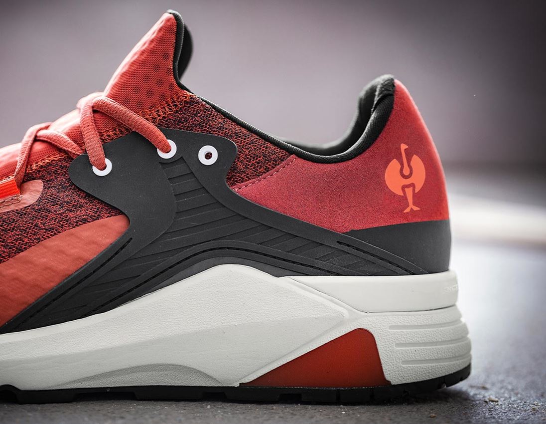 O1: e.s. O1 Pracovní obuv Pietas + pouštní červená/červená oranžová 2