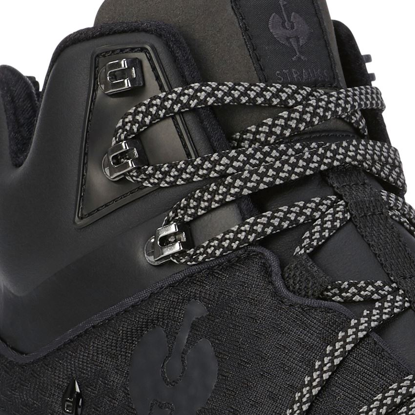 O2: O2 Pracovní obuv e.s. Kobuk mid + černá 2