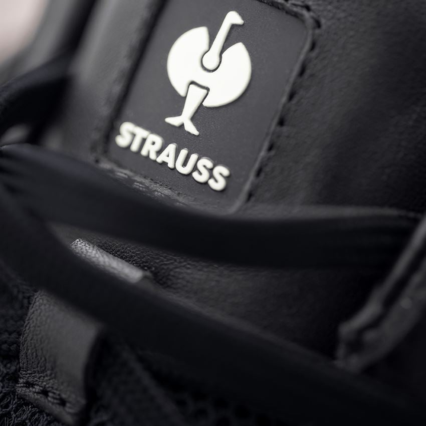 O1: O1 Pracovní obuv e.s. Bobiri + černá/bílá 2