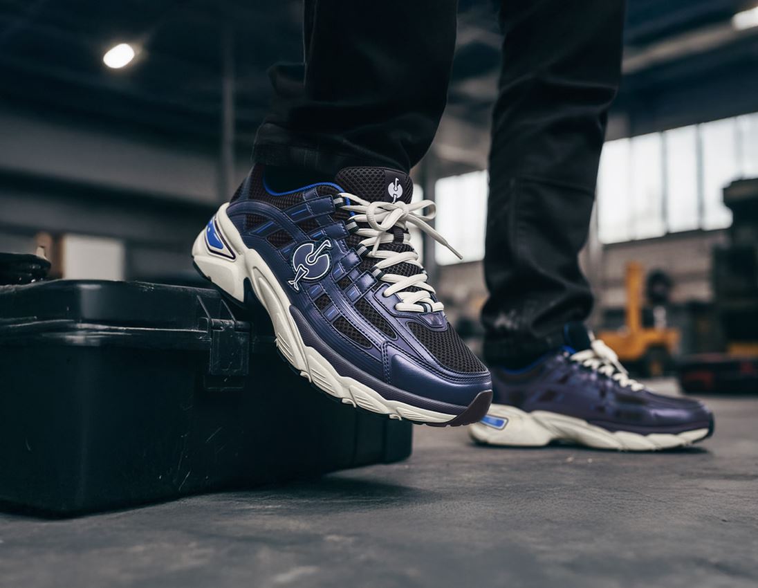 O1: O1 Pracovní obuv e.s. Lewistown low + tmavomodrá 2