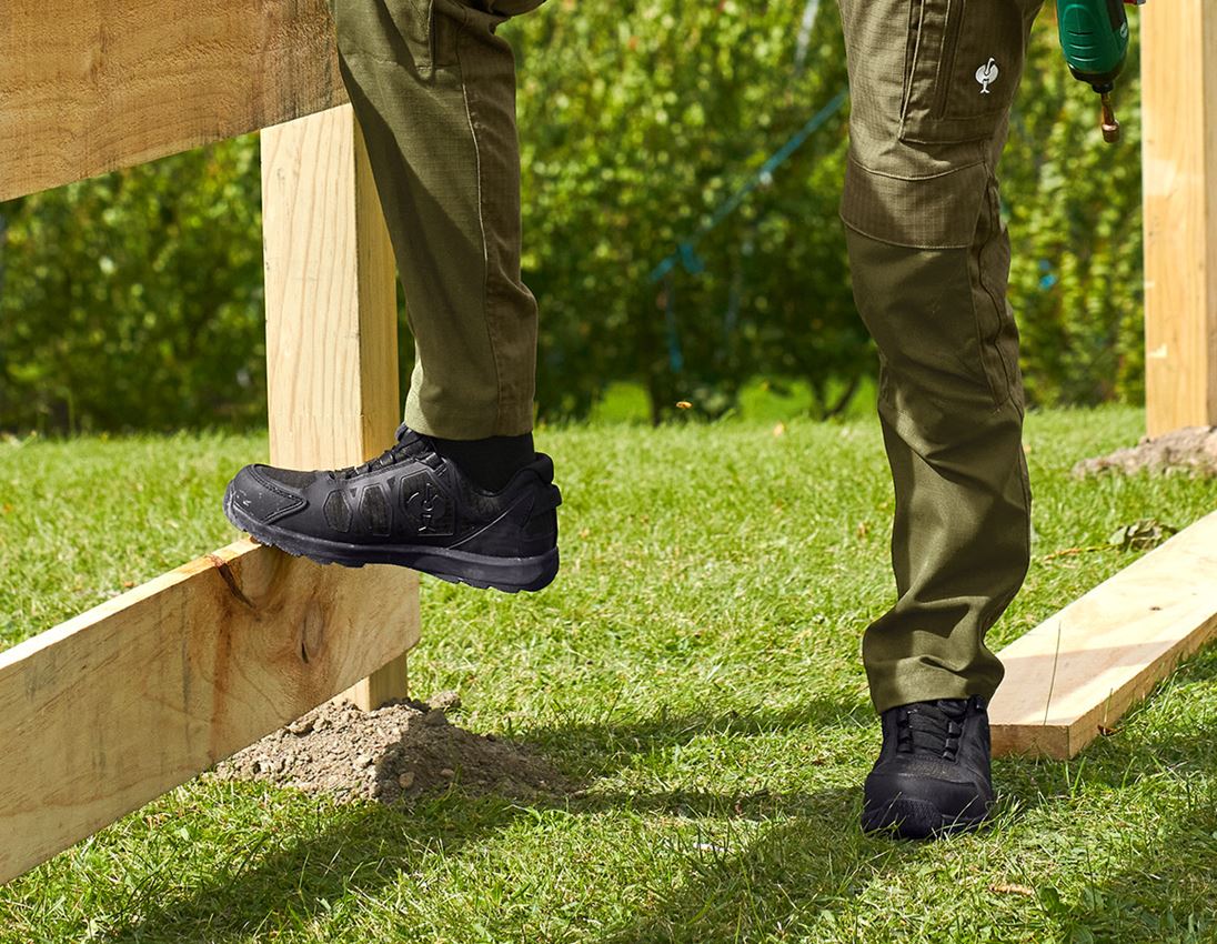 S1: S1 Bezpečnostní polobotky e.s. Baham II low + černá 1