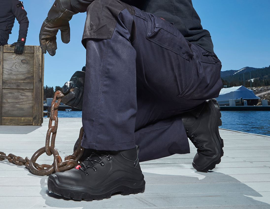 S7: S7 Bezpečnostní obuv e.s. Cebus mid + černá 1