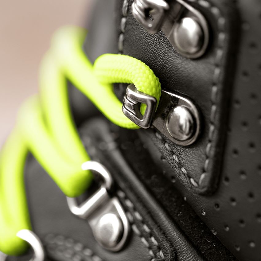 S3: S3 Bezpečnostní obuv e.s. Umbriel II mid + černá/výstražná žlutá 2