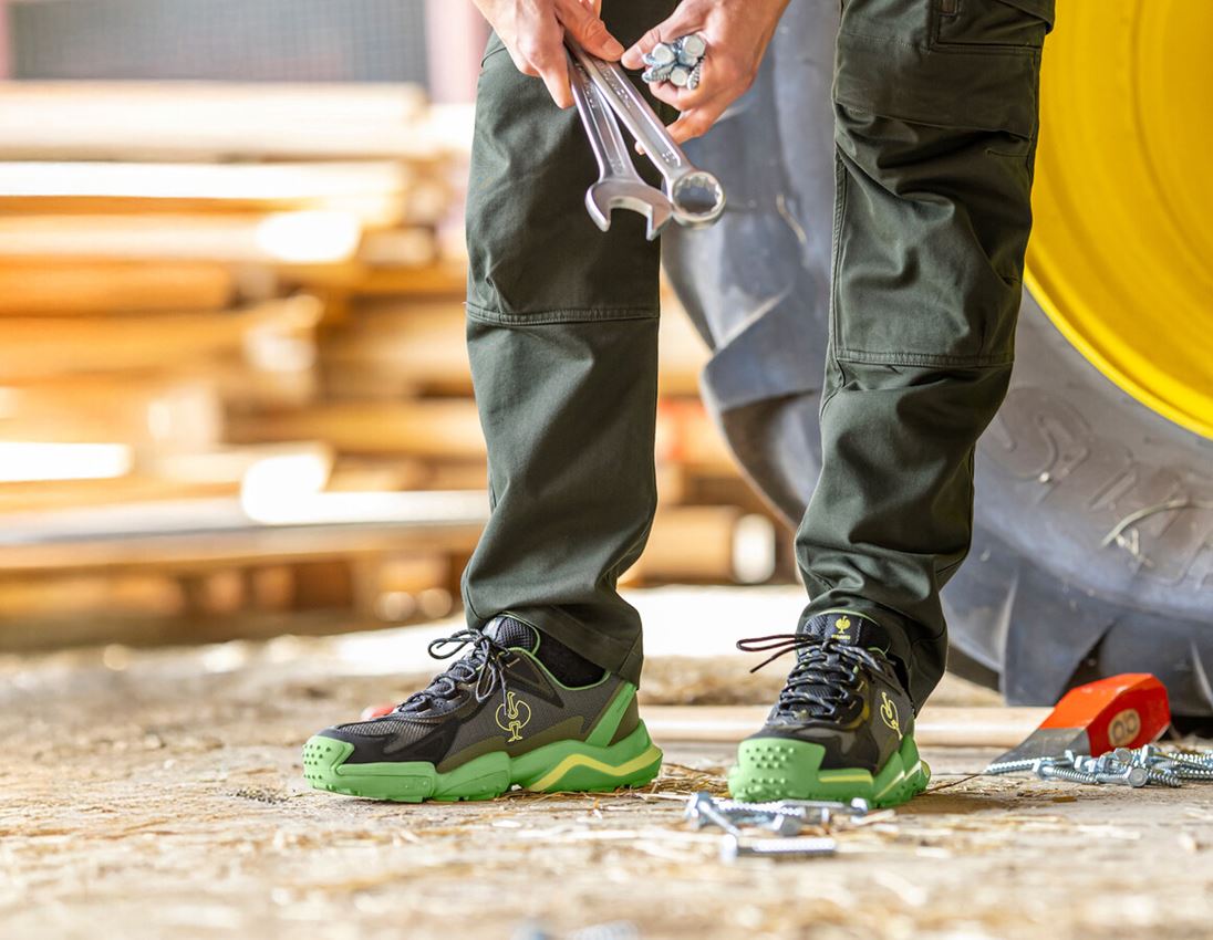 S7: S7S Bezpečnostní obuv e.s. Peoria low + maskovací zelená/mořská zelená 3