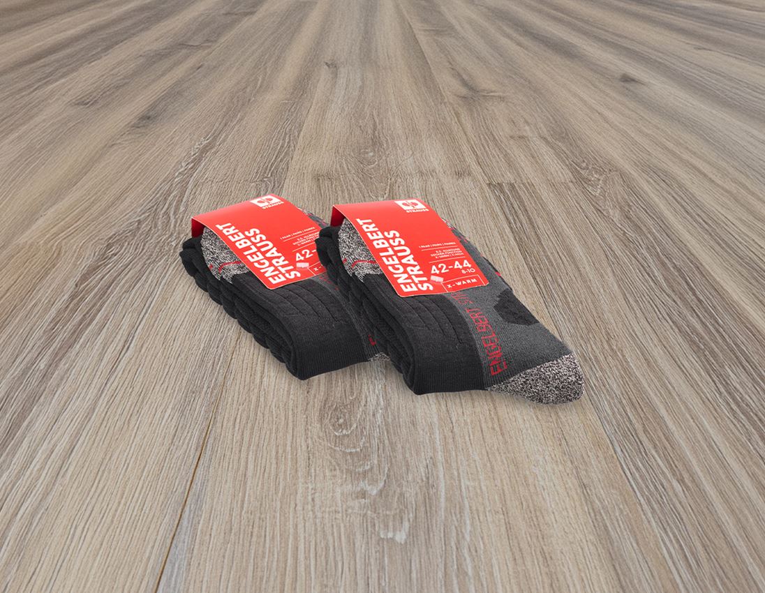 Sety oblečení: SADA: 2x e.s. Víceúčelové ponožky x-warm/x-high + černá 1