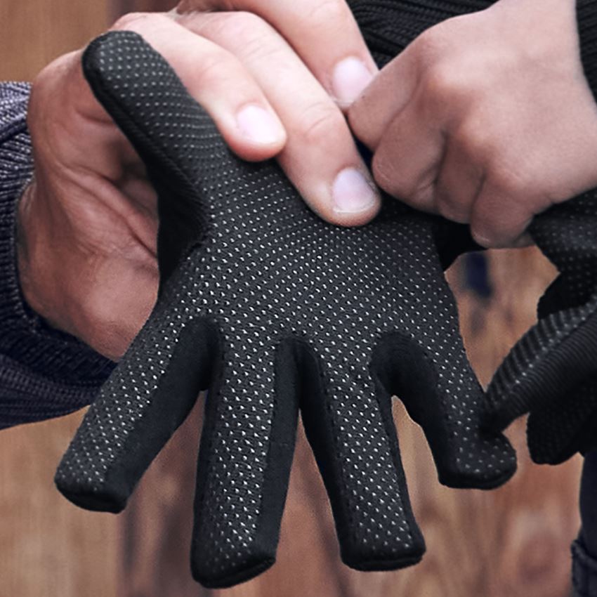Doplňky: e.s. Dětské zimní rukavice Fleece Comfort + černá 2