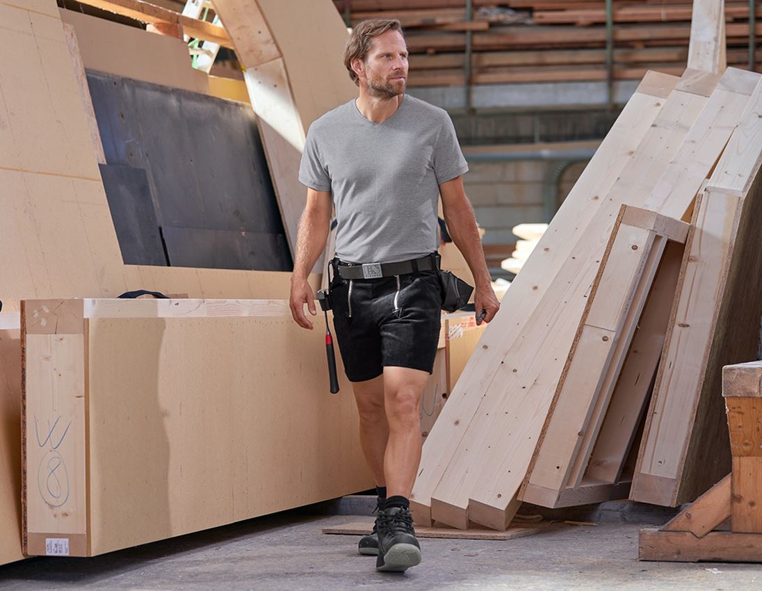 Pracovní kalhoty: e.s. Cechovní kalhoty z hrubý kord + černá 2