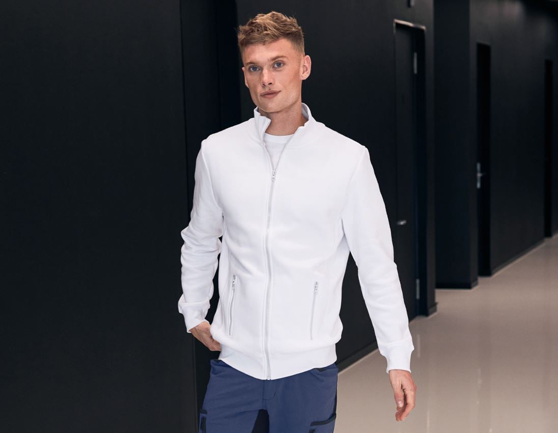Malíř | Lakýrník | Štukatér: e.s. Bunda Sweat poly cotton + bílá