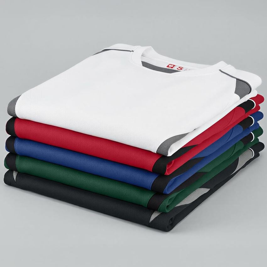 Trička, svetry & košile: e.s. Funkční Tričko poly Silverfresh + bílá/cement 2