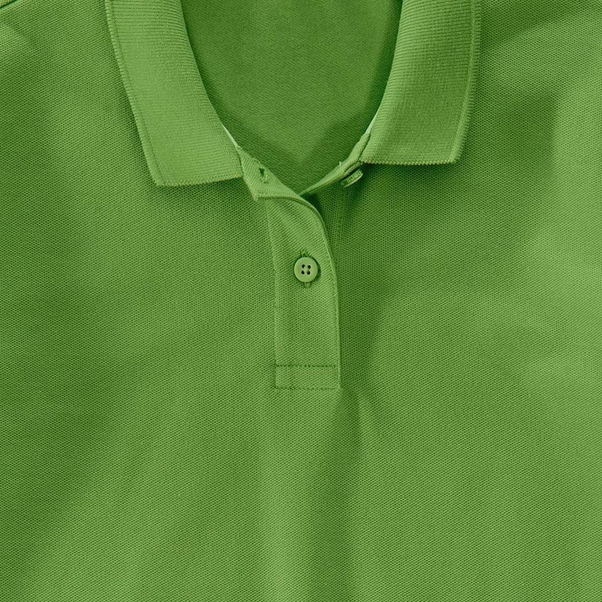 Trička | Svetry | Košile: e.s. Pique-Polo 3/4-rukávy cotton stretch, dámské + mořská zelená 2