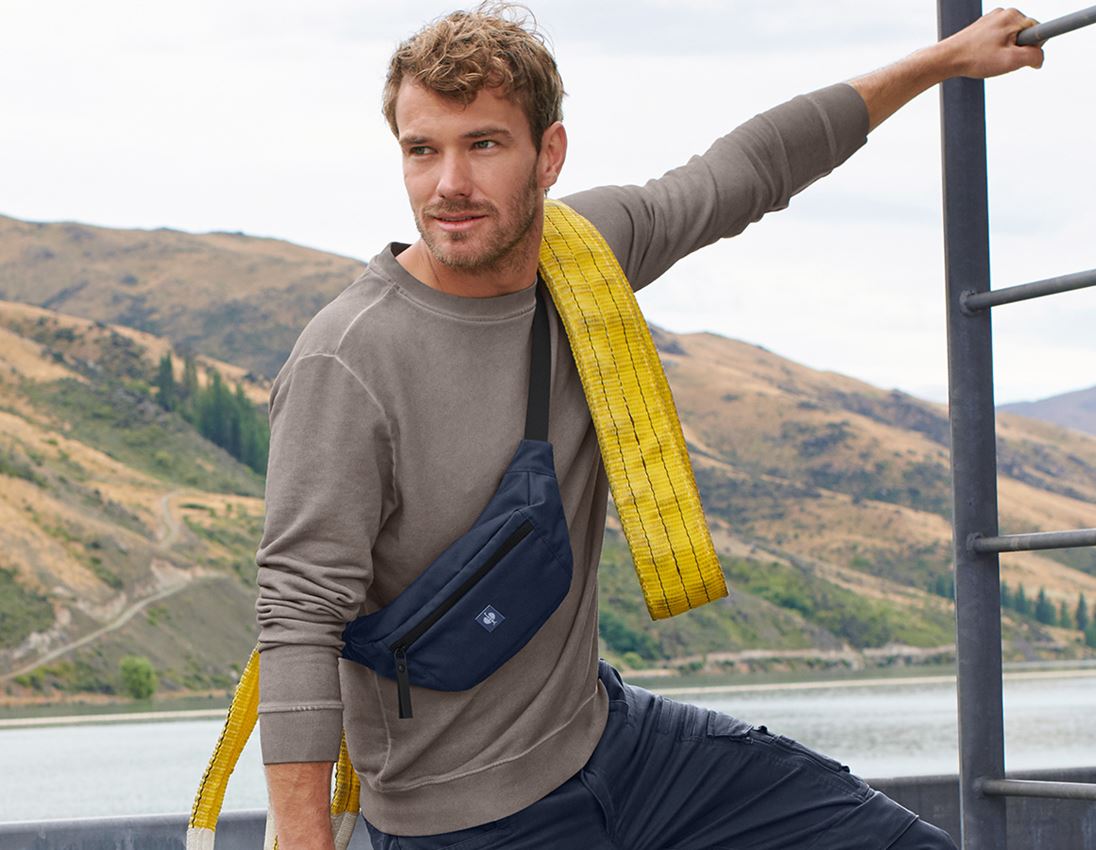 Témata: e.s. Mikina vintage poly cotton + tmavošedá vintage 2