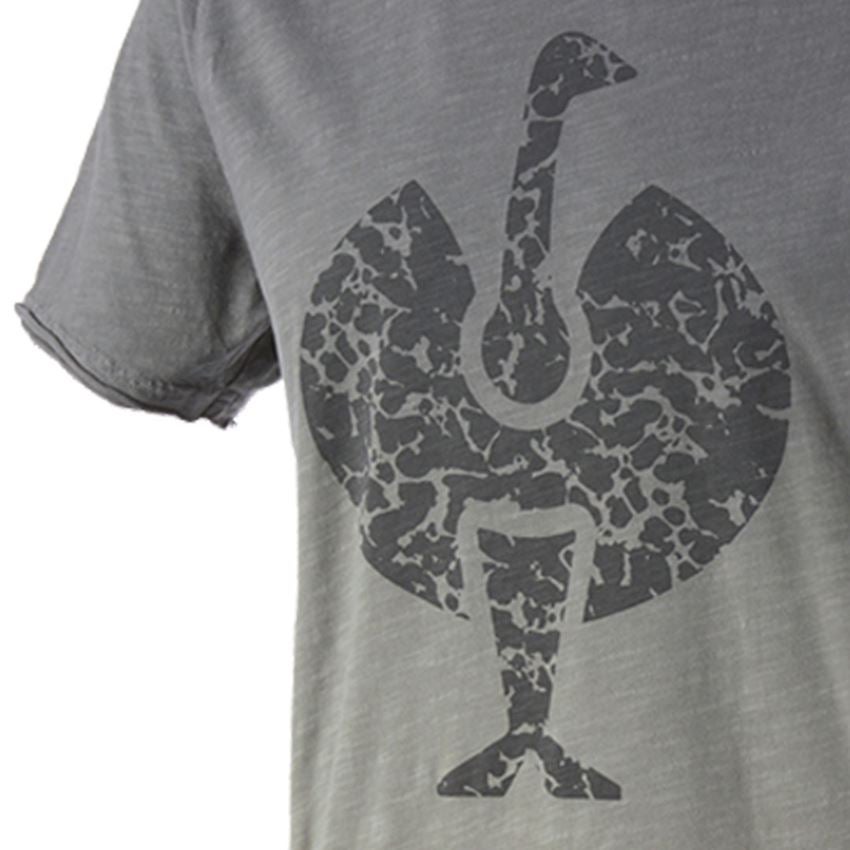 Trička, svetry & košile: e.s. Tričko workwear ostrich + granitová vintage 2