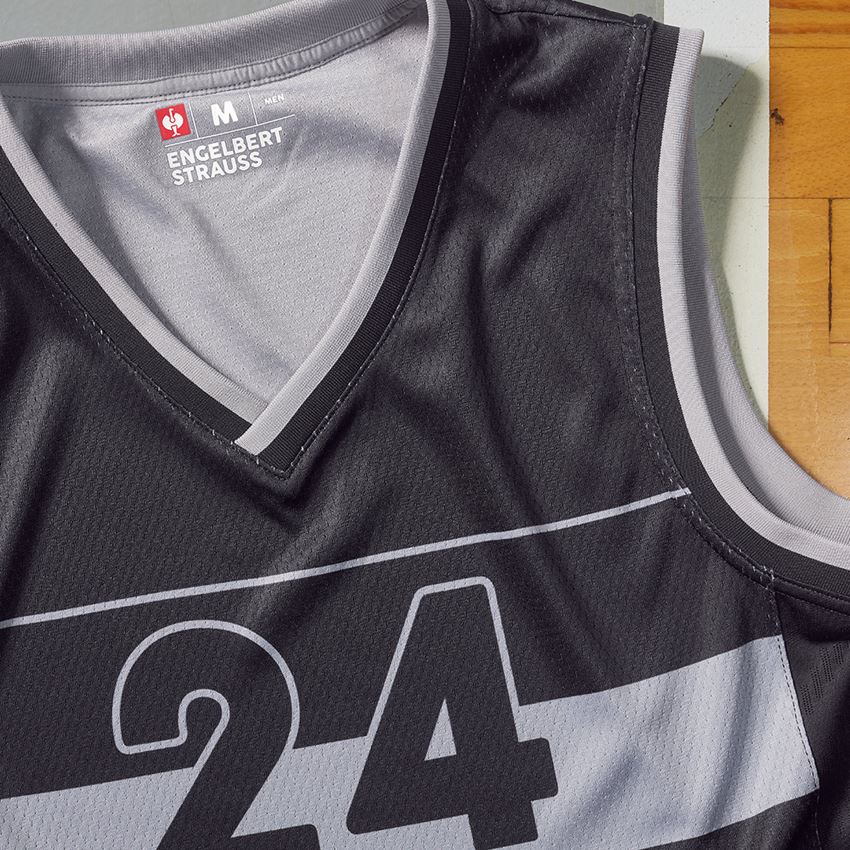 Trička, svetry & košile: Funkční tank triko e.s.ambition + černá/platinová 2