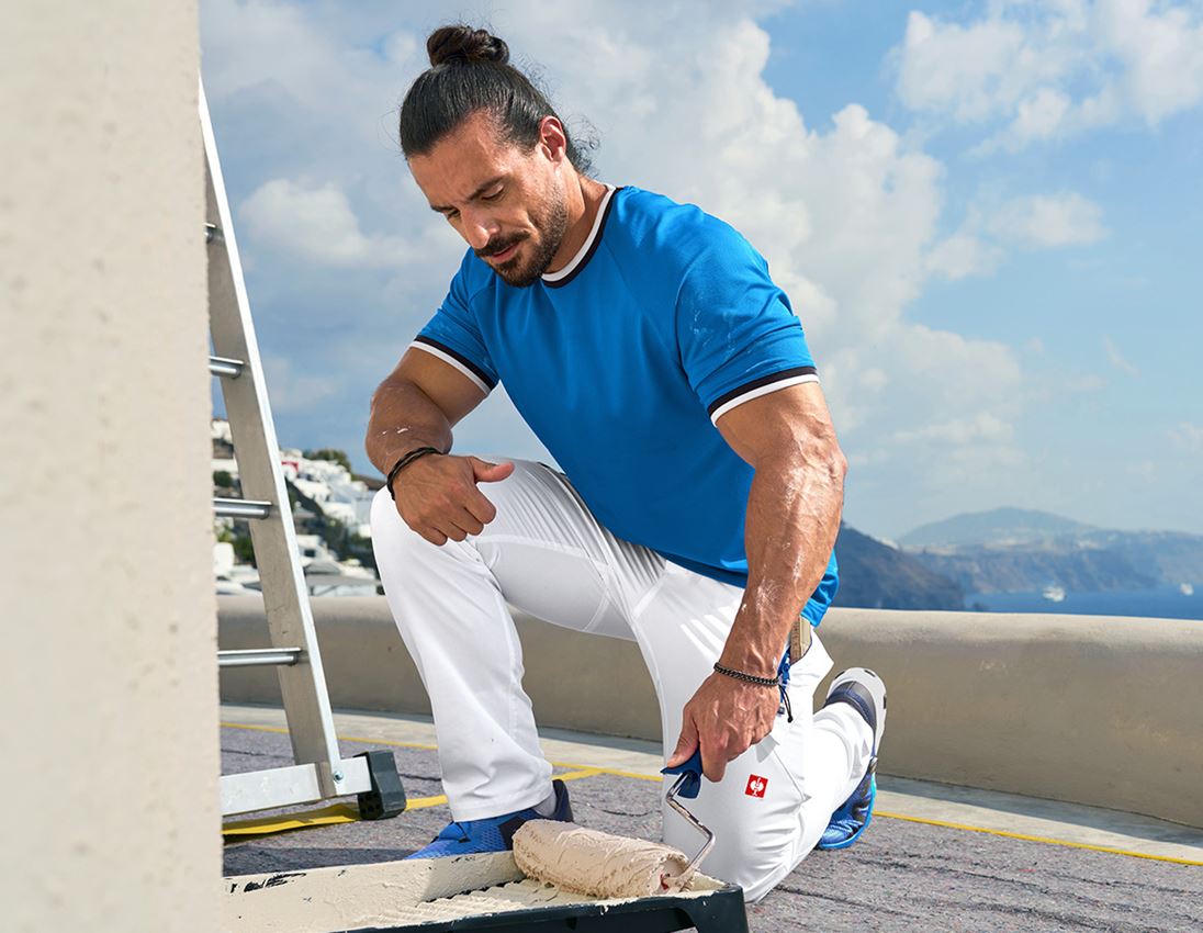 Trička, svetry & košile: Funkční-triko e.s.ambition + enciánově modrá/grafit 2