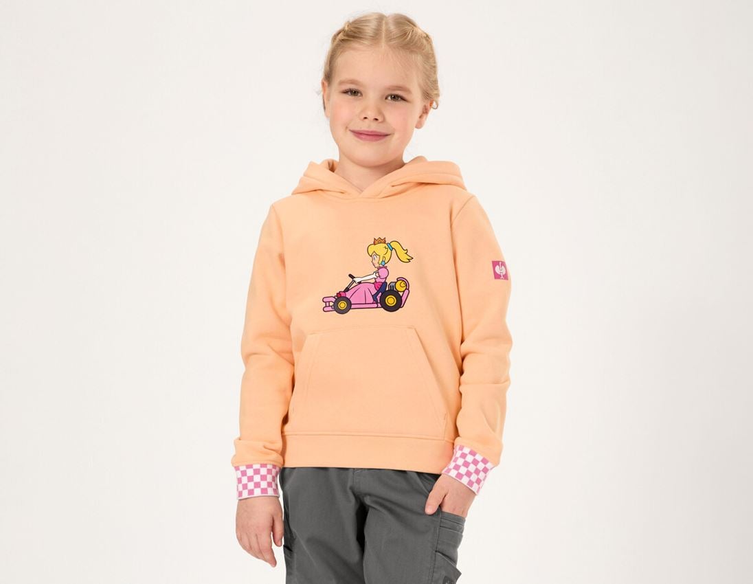 Spolupráce: Hoody-Mikina Mario Kart, dětské + broskvová