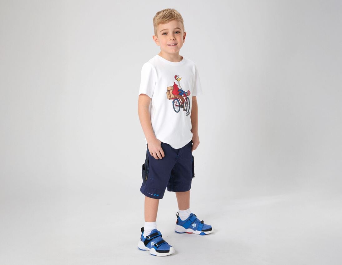 Trička | Svetry | Košile: e.s. Tričko cotton stretch engelbird, dětská + engelbird1/bílá 1