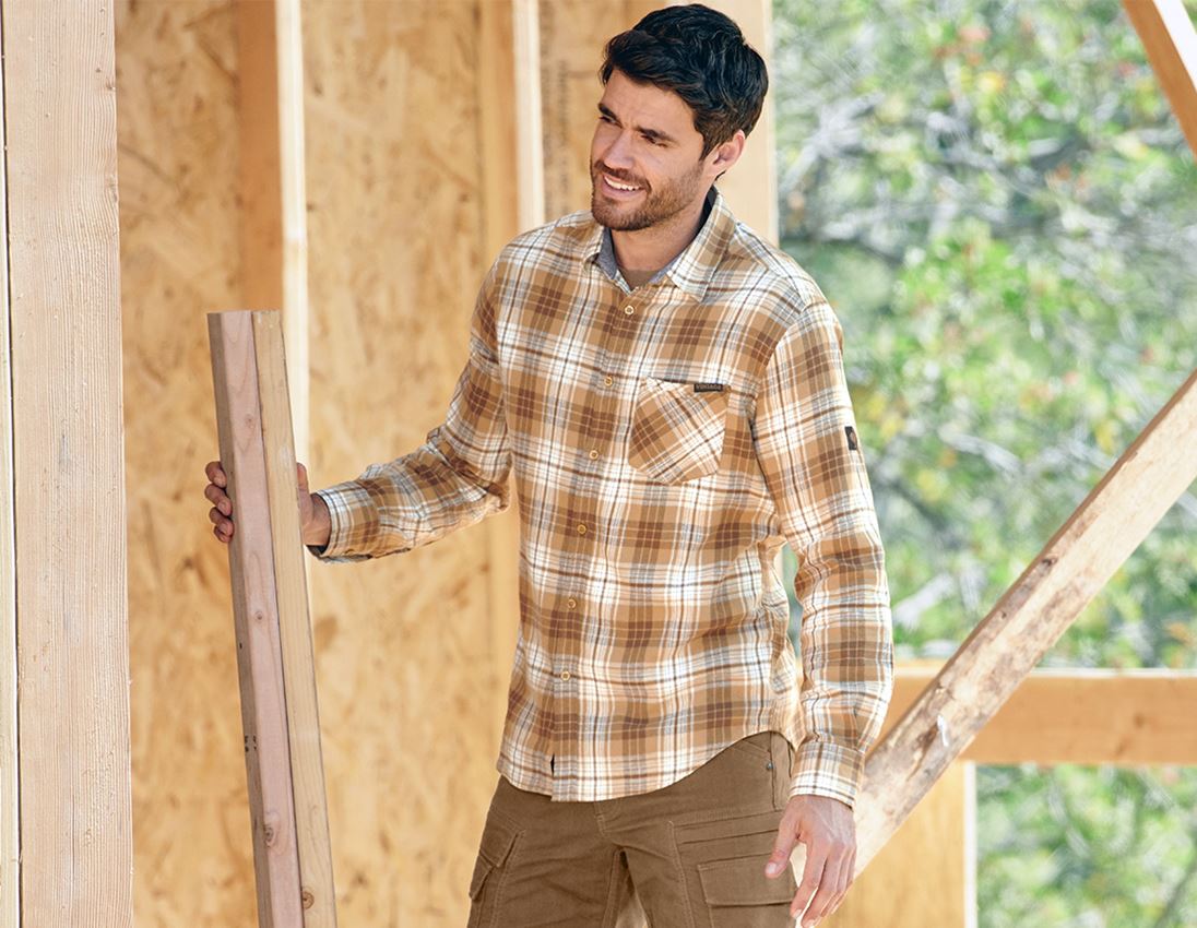 Témata: Kostkovaná košile e.s.vintage + sépiová károvaná 4