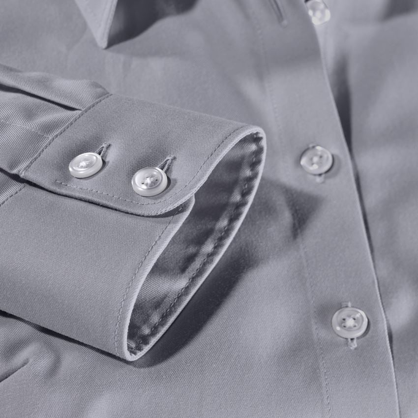 Trička | Svetry | Košile: e.s. Halena pro podnikání cotton str. regular fit + mlhavě šedá 2