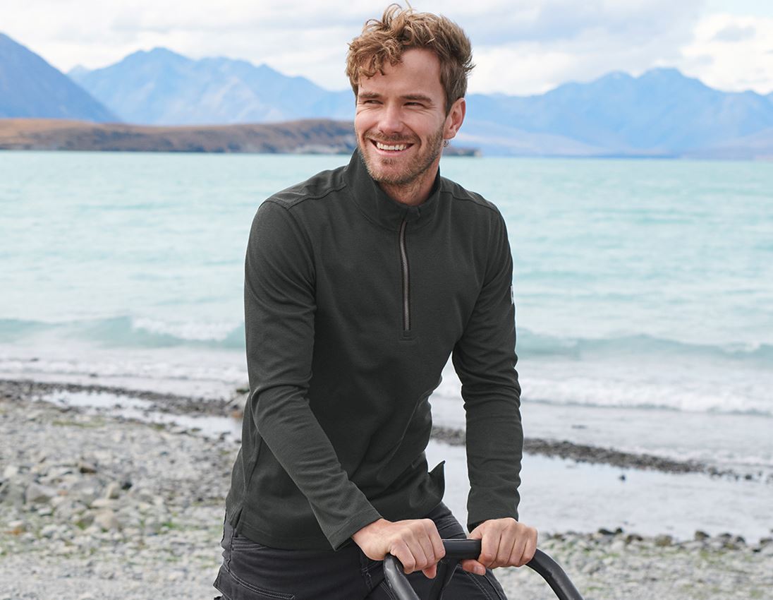 Trička, svetry & košile: Troyer e.s.vintage + černá