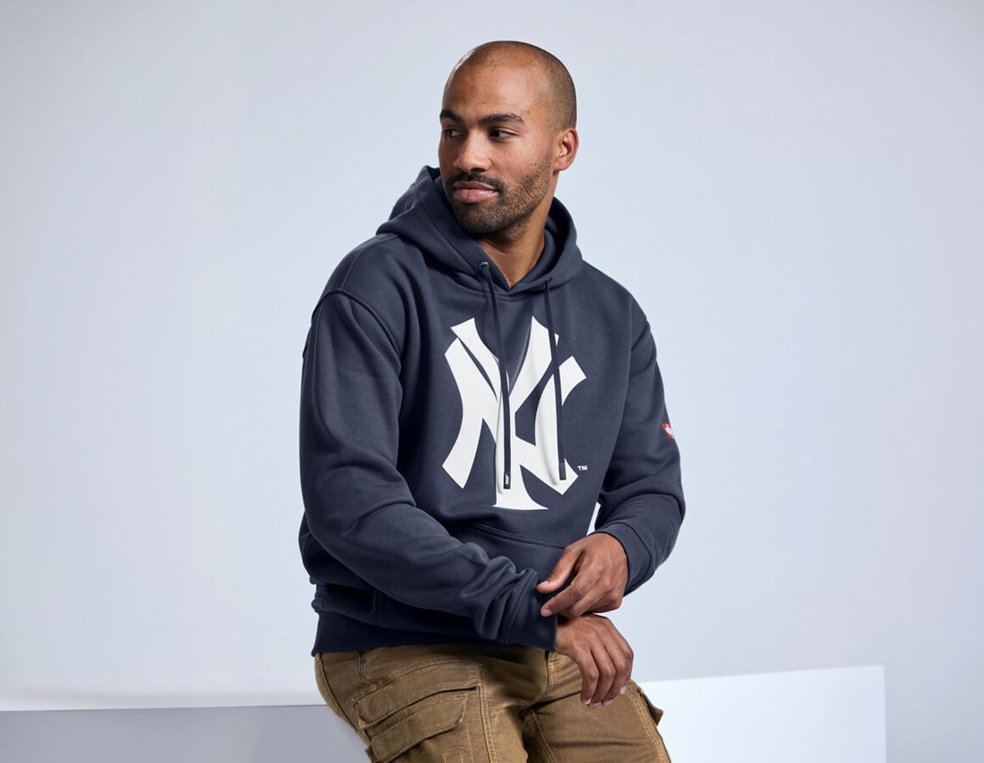 Oděvy: MLB™ Mikina s kapucí + NY modrá