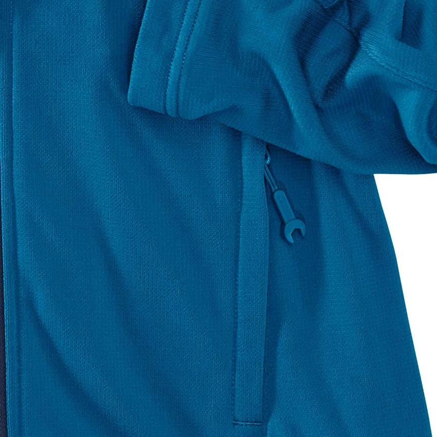 Pracovní bundy: FIBERTWIN® Bunda clima-pro e.s.motion 2020, dámská + atol/tmavomodrá 2