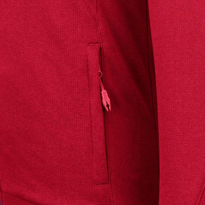 Pracovní bundy: FIBERTWIN® clima-pro bunda e.s.motion 2020 + ohnivě červená/modrá chrpa 2