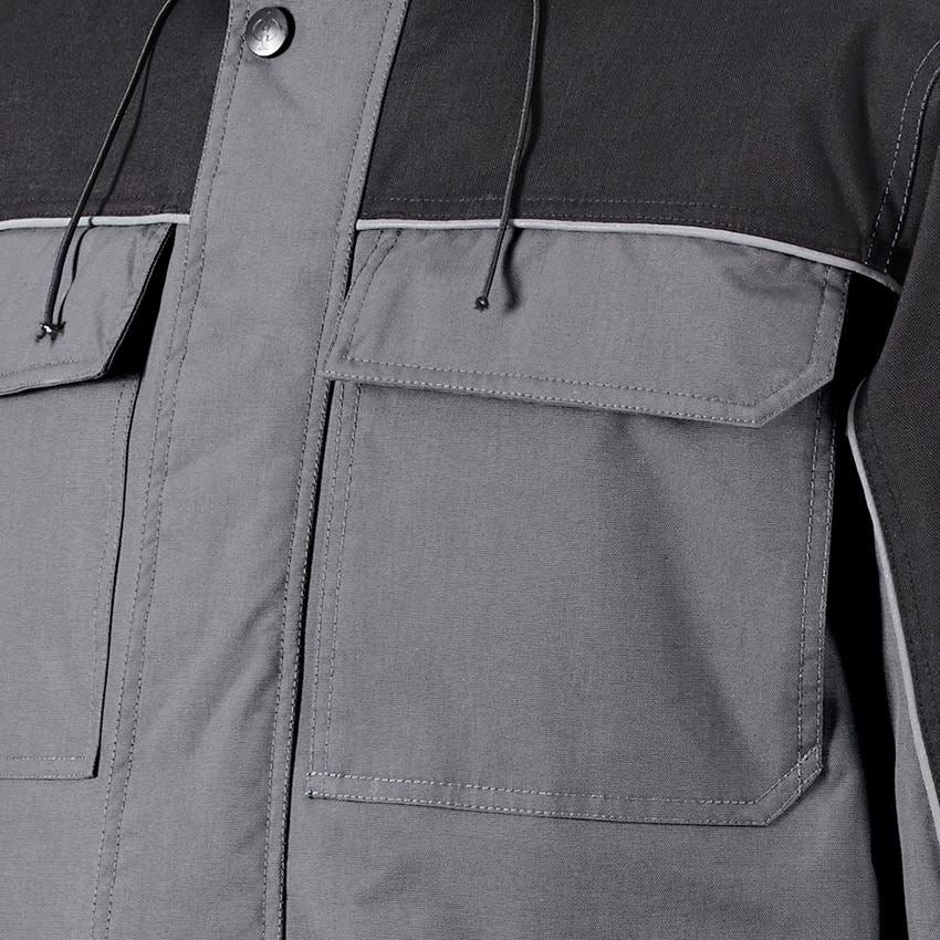 Pracovní bundy: Parka e.s.image + šedá/černá 2