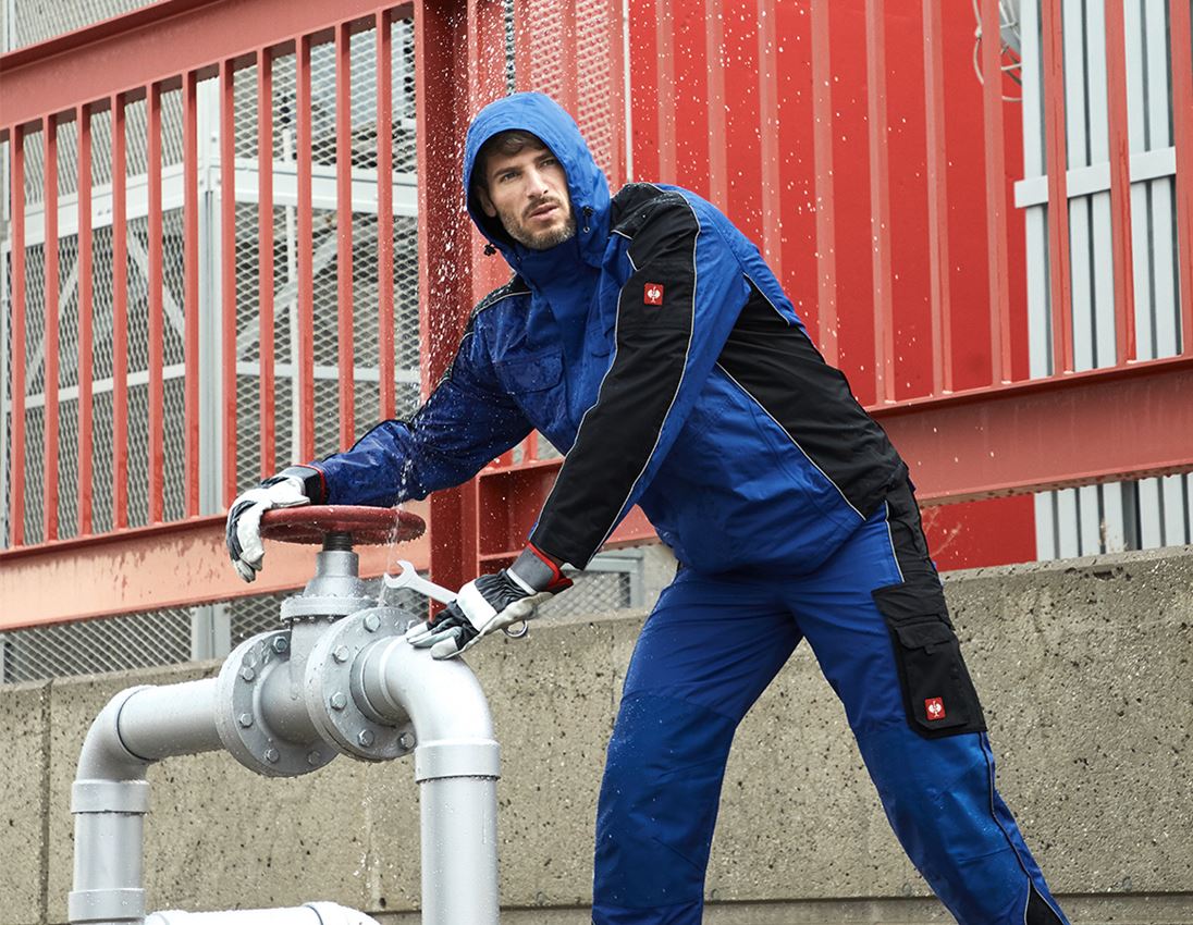 Pracovní bundy: Funkční bunda e.s.prestige + modrá chrpa/černá 1