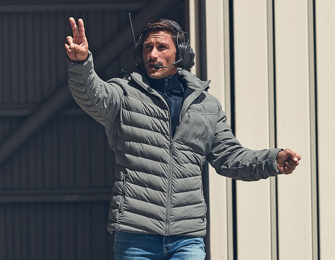 Pracovní bundy: Zimní bunda e.s.motion ten + granitová 2